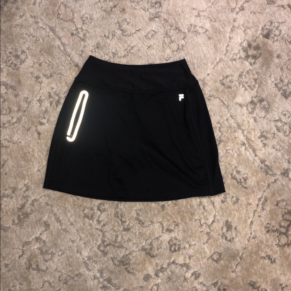 Fila Black Golf Skort